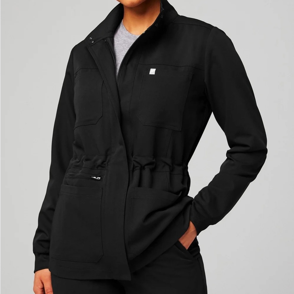 Evoke Cargo 5-Pocket Scrub Jacket